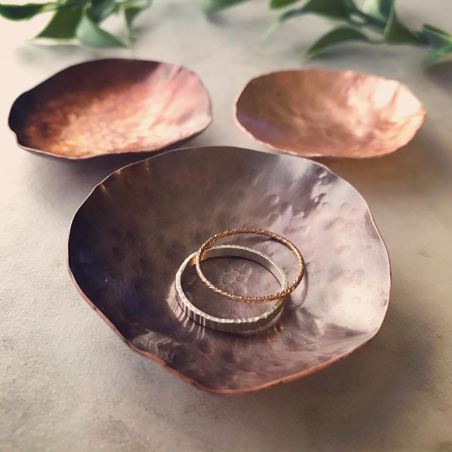 Copper ring dish clearance